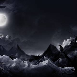 Desktop dark mode wallpaper