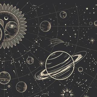 Witch aesthetic desktop wallpaper