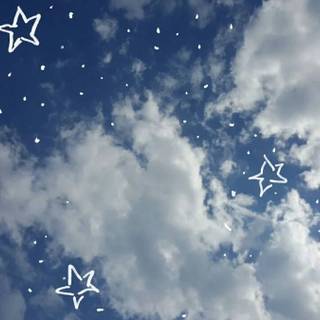 Cloud aesthetic desktop wallpaper