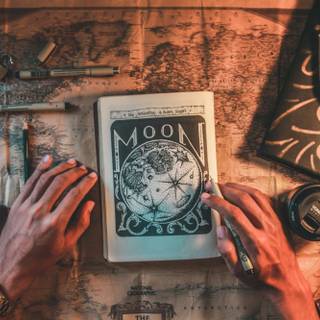 Witch aesthetic desktop wallpaper