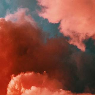 Cloud aesthetic desktop wallpaper