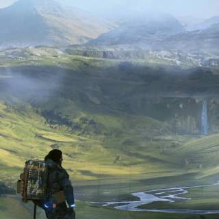 Death Stranding mobile wallpaper