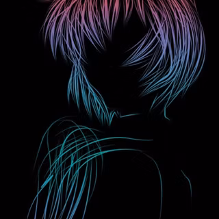 Anime neon mobile wallpaper