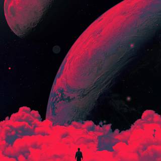 Anime neon mobile wallpaper