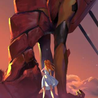 Anime neon mobile wallpaper