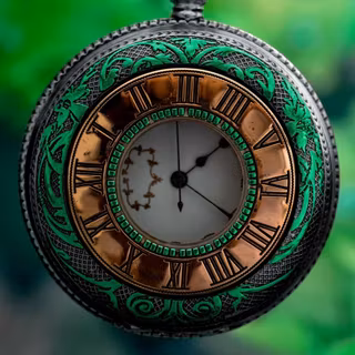 Mobile clock wallpaper