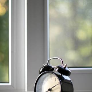 Mobile clock wallpaper