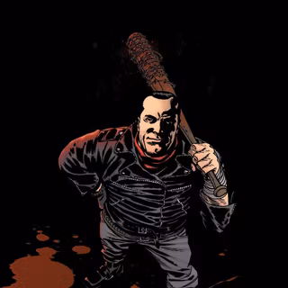 Negan mobile wallpaper