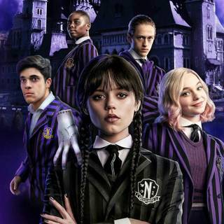 Wednesday Season 2 wallpaper