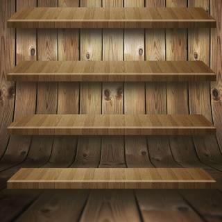 Shelf 3D wallpaper