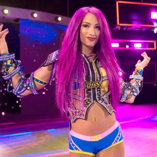 Sasha Banks desktop wallpaper