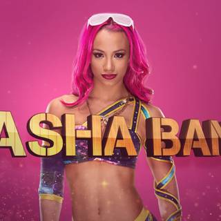 Sasha Banks desktop wallpaper