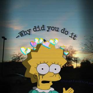 Simpsons aesthetic wallpaper