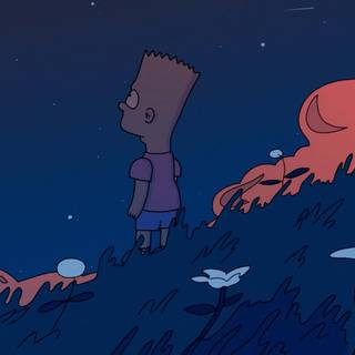 Simpsons aesthetic wallpaper