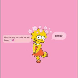 Simpsons aesthetic wallpaper