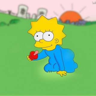 Simpsons aesthetic wallpaper