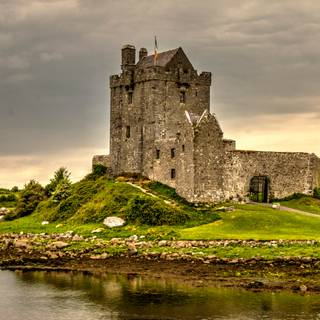 Irish castle wallpaper