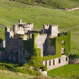 Irish castle wallpaper