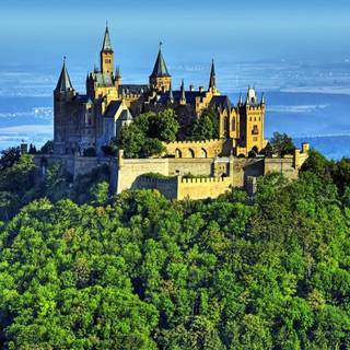 Irish castle wallpaper