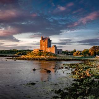 Irish castle wallpaper