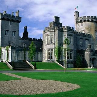Irish castle wallpaper