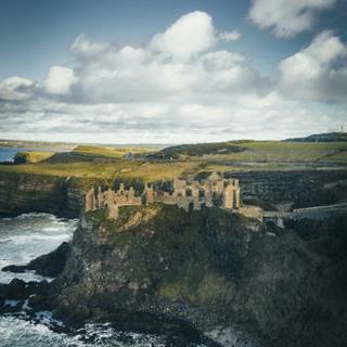 Irish castle wallpaper