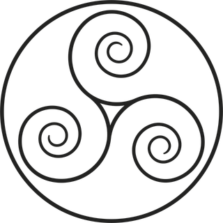 Triskelion wallpaper