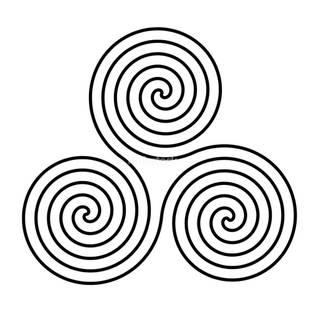 Triskelion wallpaper
