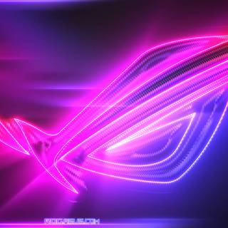 Neon ROG wallpaper