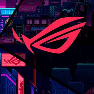 Neon ROG wallpaper