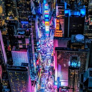 Aesthetic Cyberpunk phone wallpaper