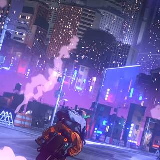 Aesthetic Cyberpunk phone wallpaper