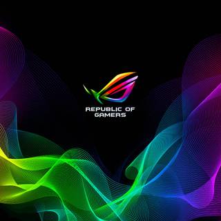 Neon ROG wallpaper