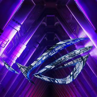 Neon ROG wallpaper