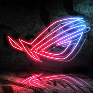 Neon ROG wallpaper