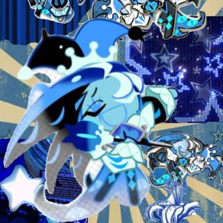 Shadow Milk Cookie phone wallpaper