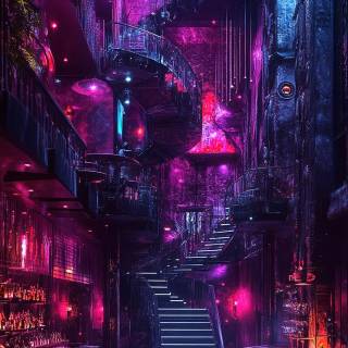 Aesthetic Cyberpunk phone wallpaper