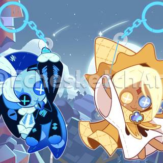 Cookie Run Kingdom Shadow Milk Cookie computer