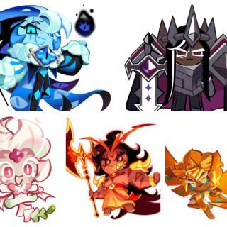 Cookie Run Kingdom Shadow Milk Cookie computer