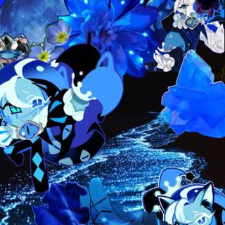 Shadow Milk Cookie phone wallpaper