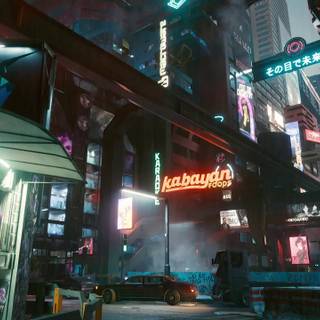 Night ambience desktop wallpaper