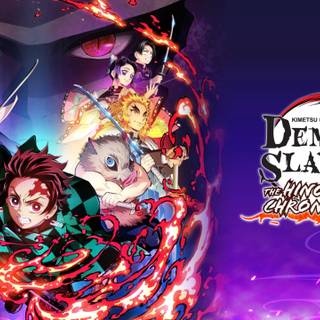 Demon Slayer PS5 4k wallpaper