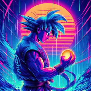 PS5 Goku 4k wallpaper