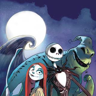 The Nightmare Before Christmas iPhone wallpaper