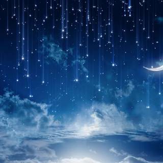 Magical and blue wallpaper