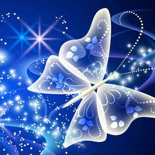 Magical and blue wallpaper