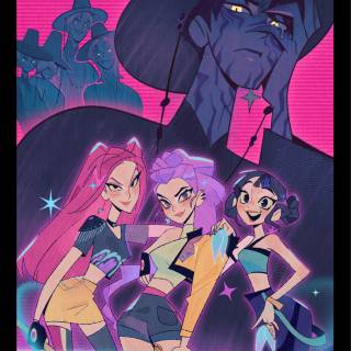 Mira and Abby art posters wallpaper