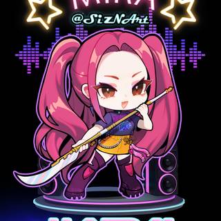 Mira and Abby art posters wallpaper