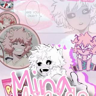 MHA pink wallpaper
