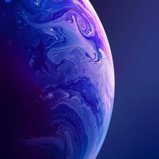 Purple Earth wallpaper